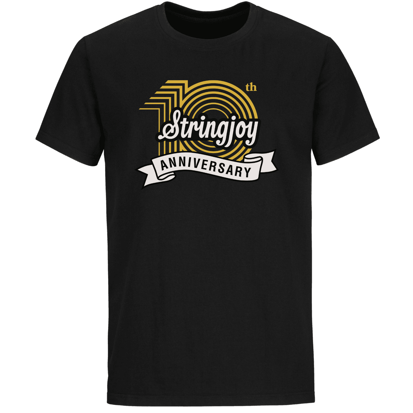 Stringjoy Limited Edition 10th Anniversary T-Shirt