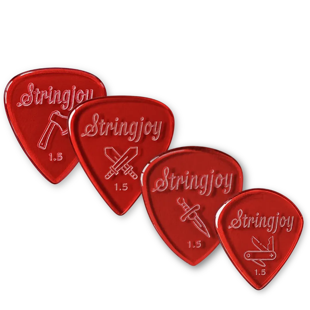 Stringjoy Acrylic 1.5mm Sampler - 4-Pack