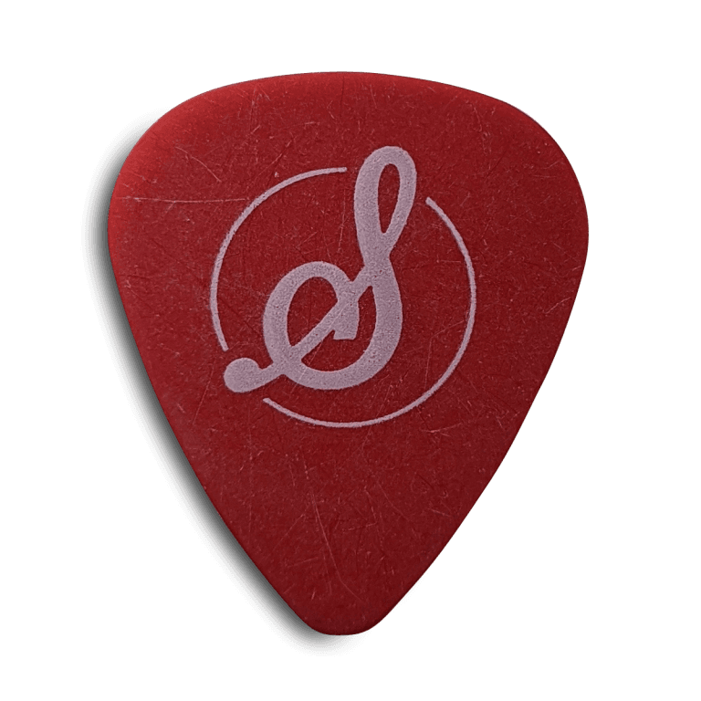 Stringjoy .50mm Strawberry Classic Picks - 10 pack