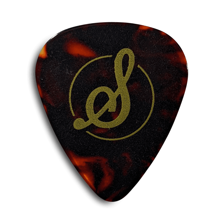 Stringjoy Extra Heavy 1.14mm Tortoise Celluloid Picks - 10 Pack