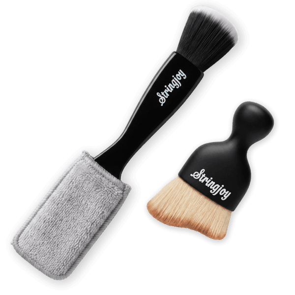 Stringjoy Clean-Sweep Guitar Brush Bundle