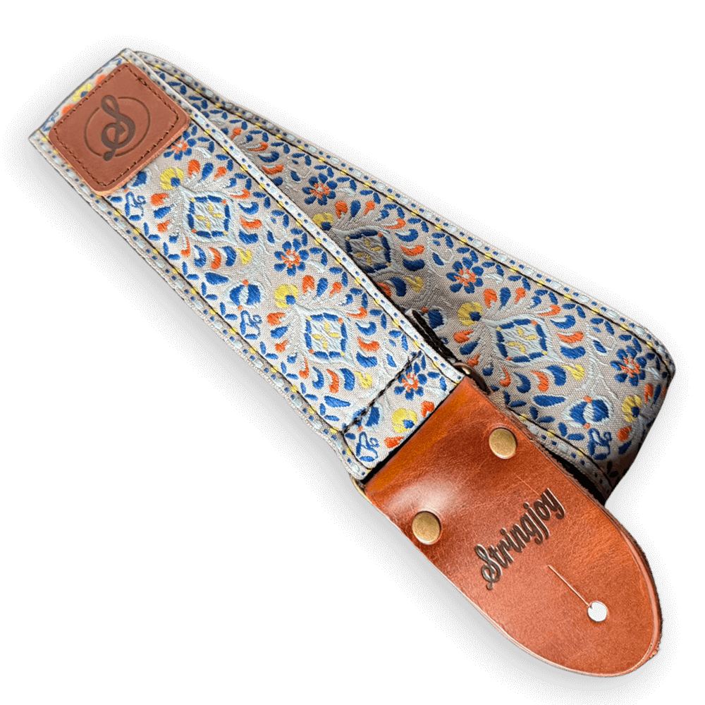 Stringjoy Grady Vintage Woven Guitar Strap