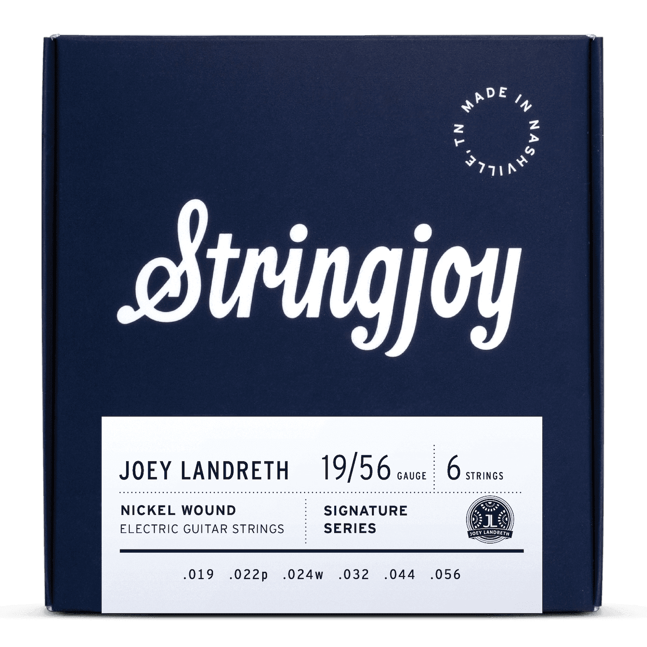Stringjoy 19-56 Joey Landreth Artist Series Signatures - Nickel Wound Electric Guitar Strings