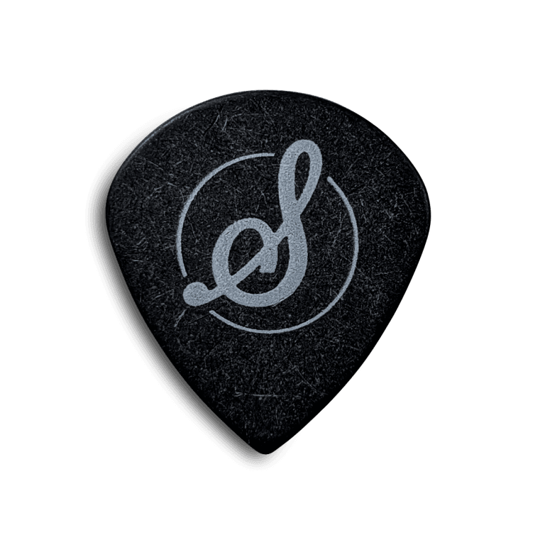 Stringjoy 1.5mm Black Cherry Jazz Picks - 10 pack