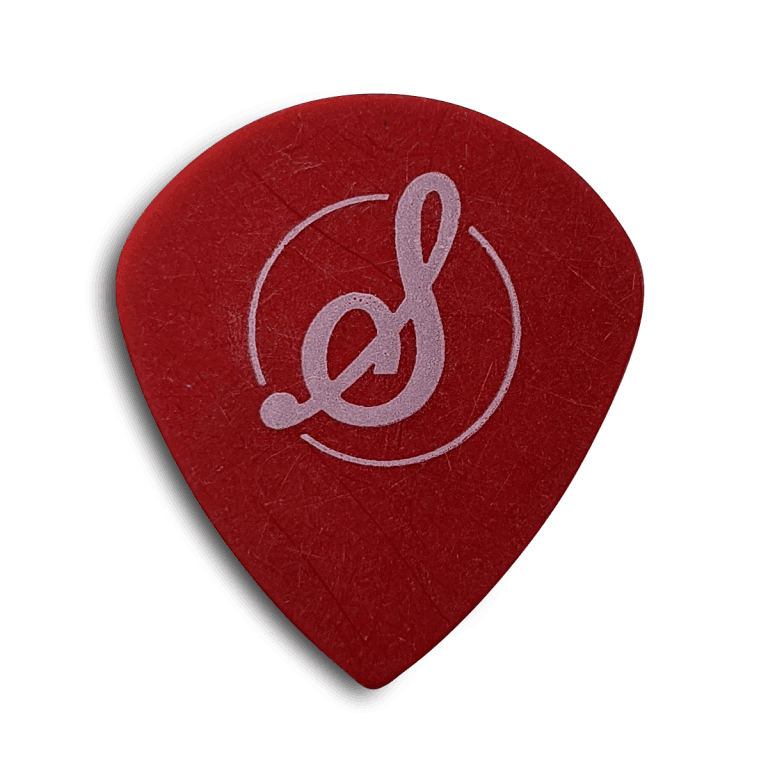 Stringjoy .50mm Strawberry Jumbo Jazz Picks - 10 pack