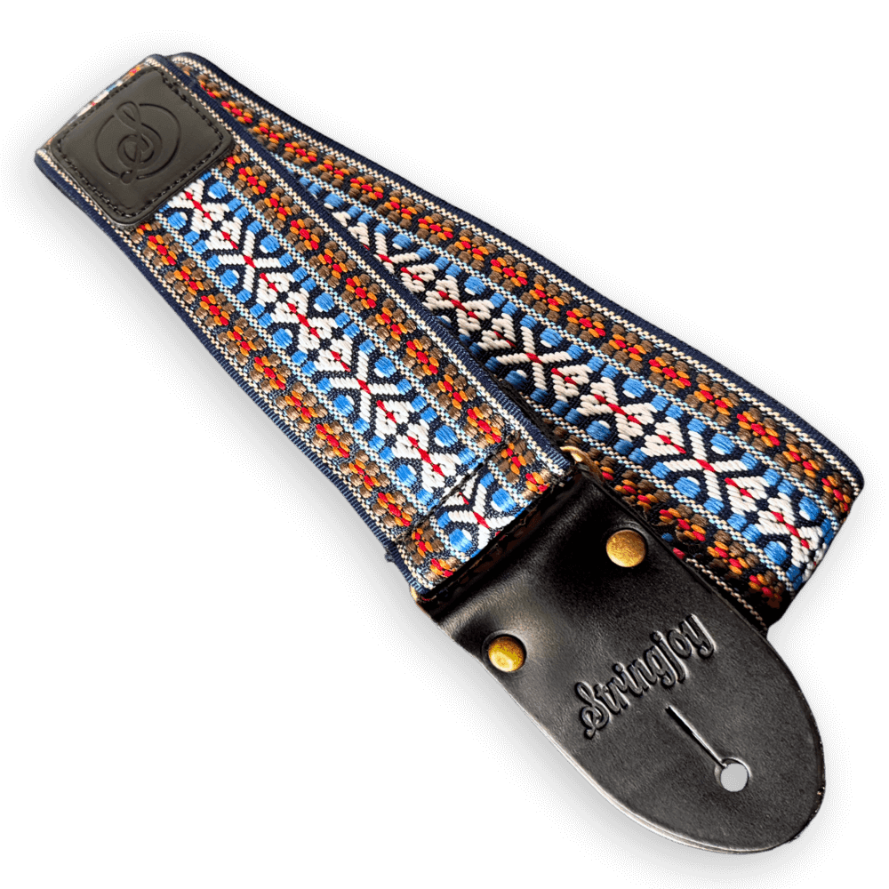 Stringjoy Lester Vintage Woven Guitar Strap