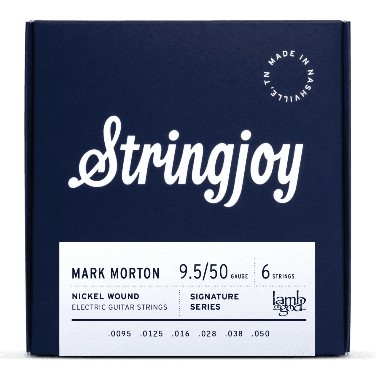 Stringjoy 9.5-50 Mark Morton Artist Series Signatures - Nickel Wound Electric Guitar Strings