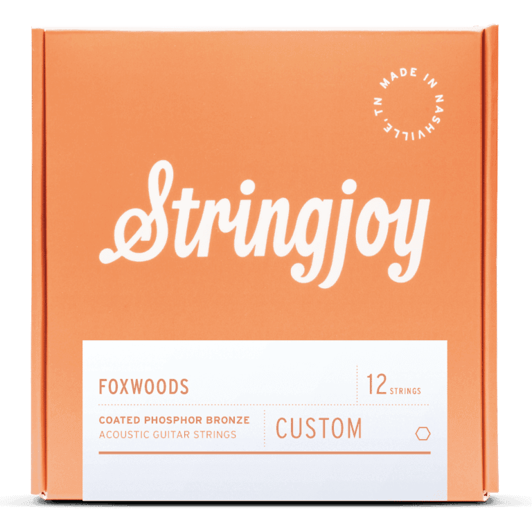 Stringjoy Custom 12-String Foxwoods - Coated Phosphor Bronze Acoustic Guitar Strings