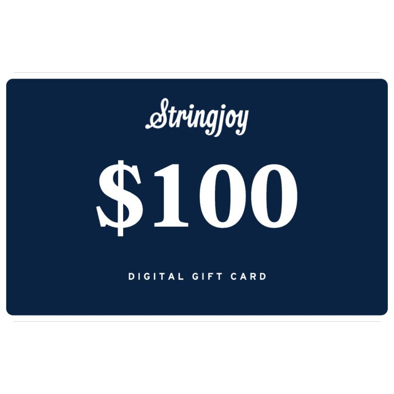 $100 Stringjoy Digital Gift Card