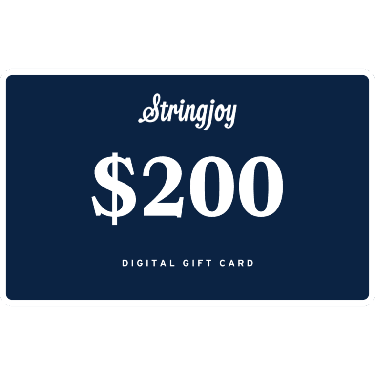 $200 Stringjoy Digital Gift Card