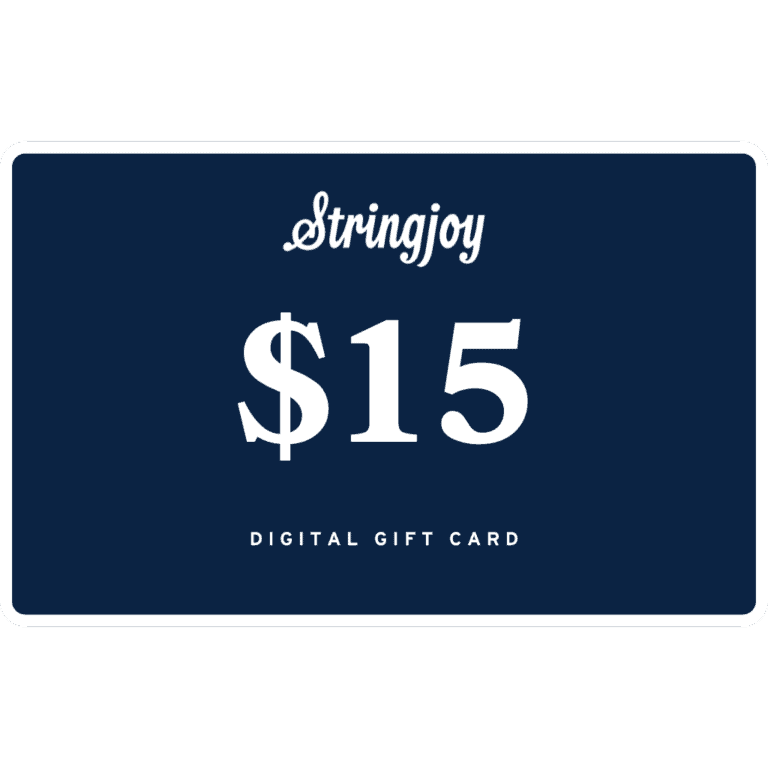 $15 Stringjoy Digital Gift Card
