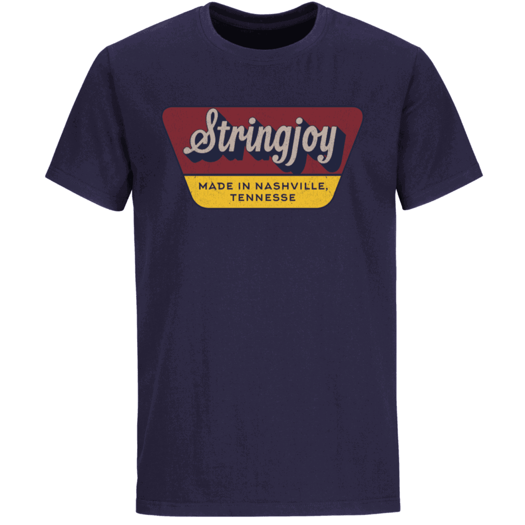 Stringjoy Vintage Navy T-Shirt