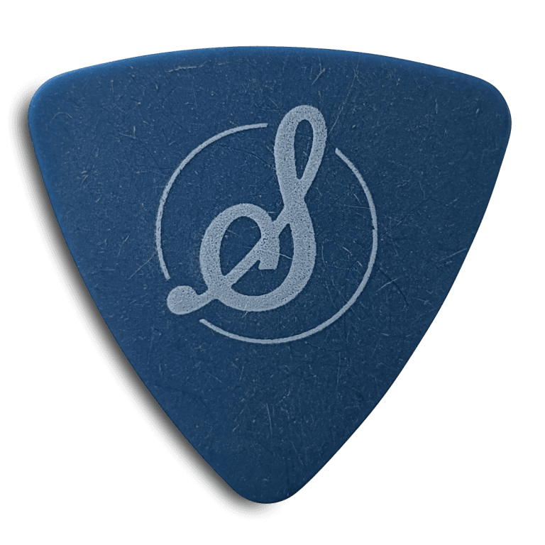 Stringjoy 1.0mm Blueberry Tri-Tip Picks - 10 pack