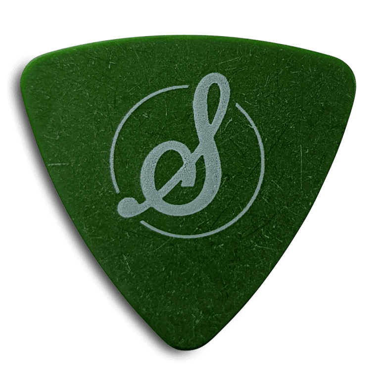 Stringjoy .88mm Key Lime Tri-Tip Picks - 10 pack