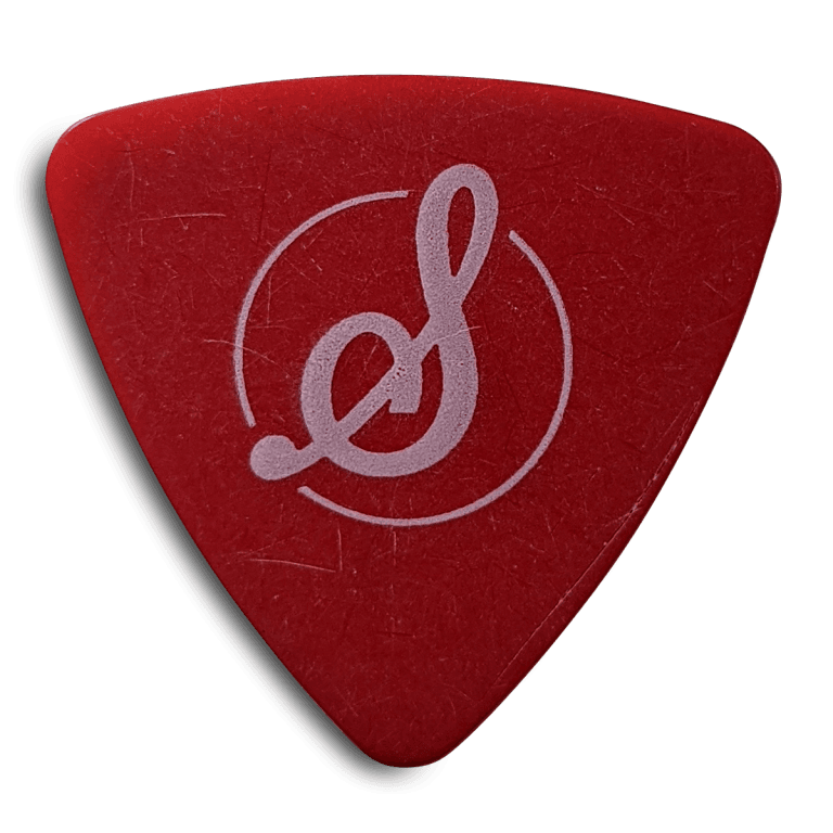 Stringjoy .50mm Strawberry Tri-Tip Picks - 10 pack