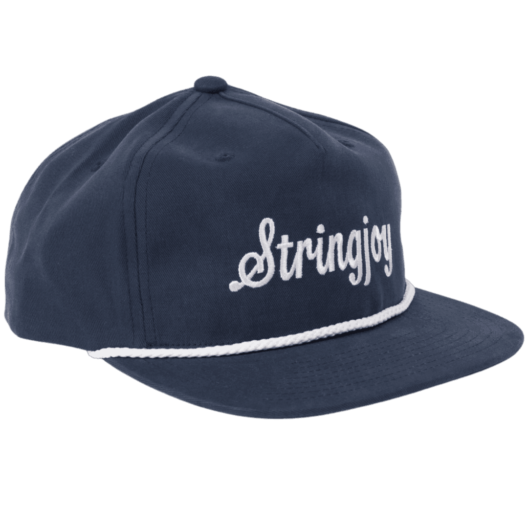 Stringjoy Embroidered Grandpa Hat