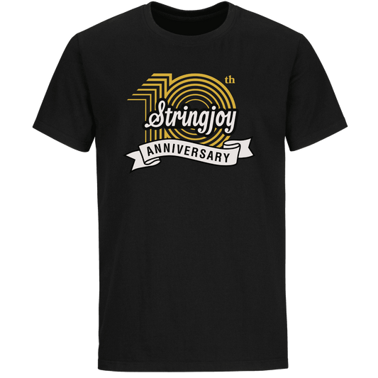 Stringjoy Limited Edition 10th Anniversary T-Shirt