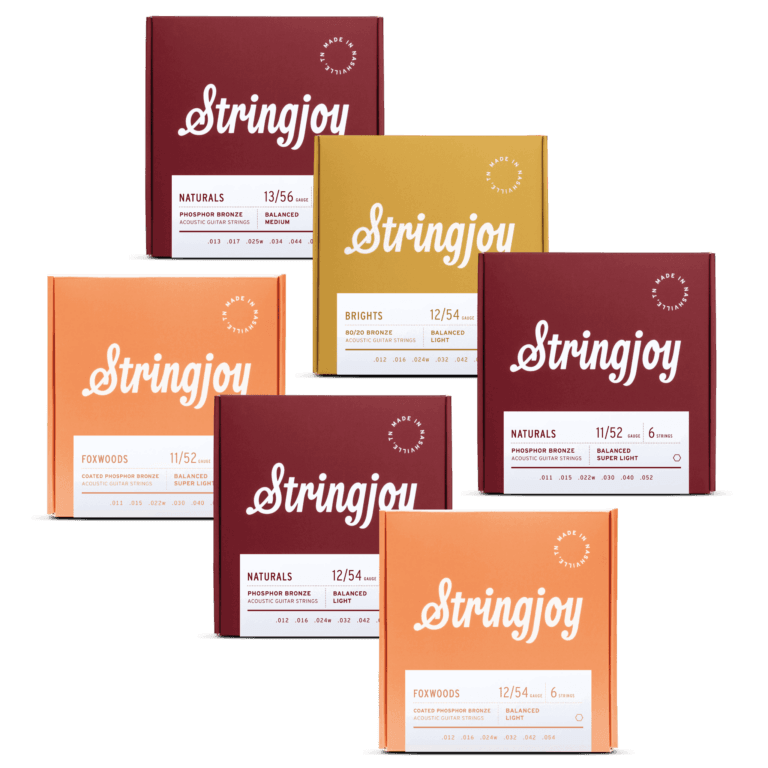 Stringjoy Acoustic Guitar String Bundle