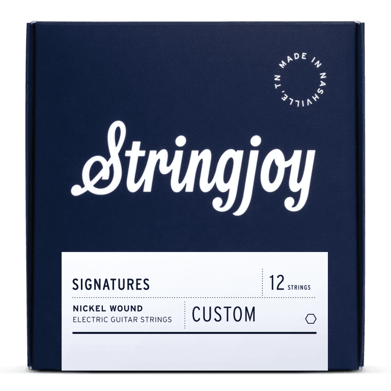 Stringjoy Custom 12-String Signatures - Nickel Wound Electric Guitar Strings
