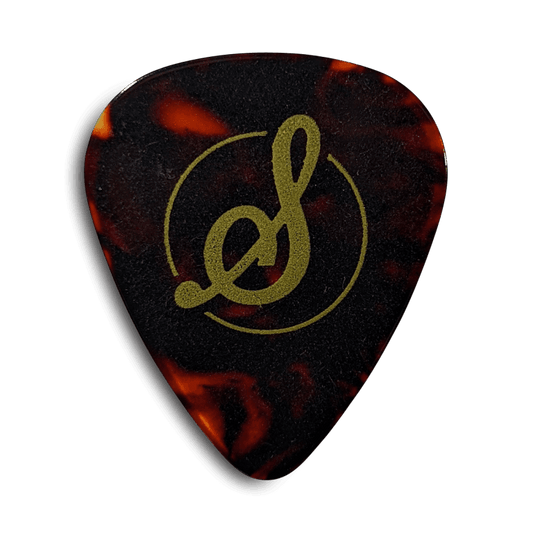 Stringjoy Extra Heavy 1.14mm Tortoise Celluloid Picks - 10 Pack