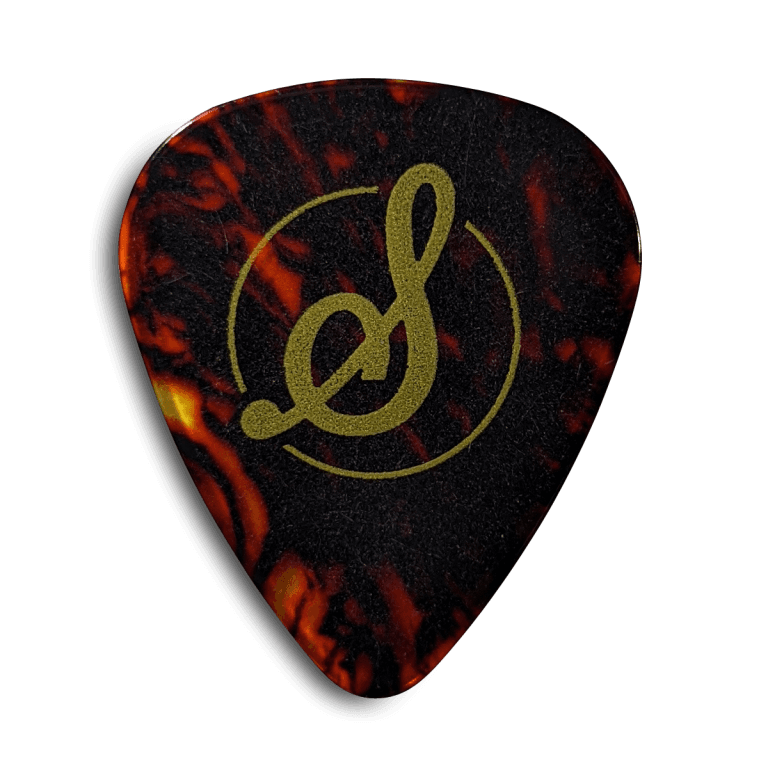 Stringjoy Heavy 1.0mm Tortoise Celluloid Picks - 10 Pack