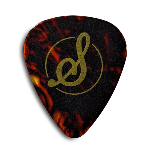 Stringjoy Heavy 1.0mm Tortoise Celluloid Picks - 10 Pack