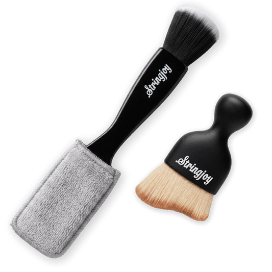 Stringjoy Clean-Sweep Guitar Brush Bundle