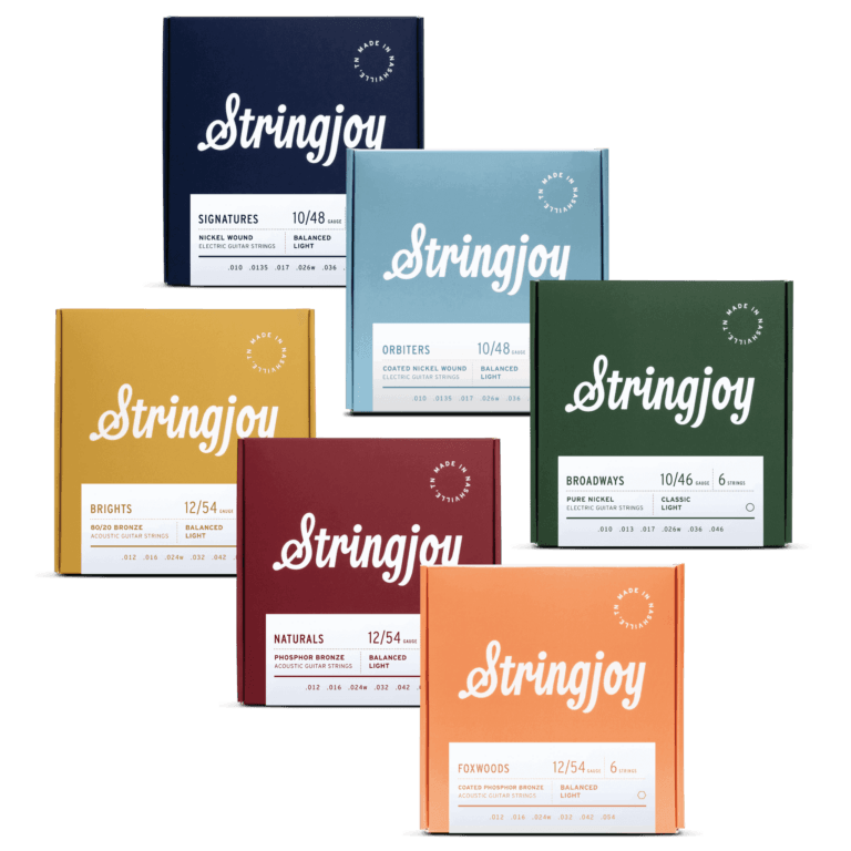 Stringjoy Electric & Acoustic Guitar String Bundle