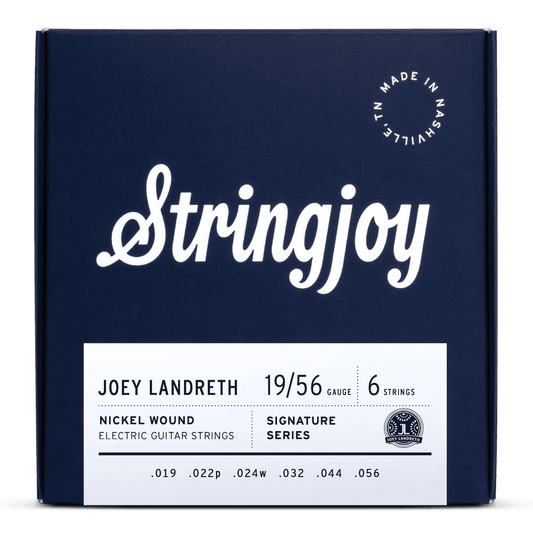 Stringjoy 19-56 Joey Landreth Artist Series Signatures - Nickel Wound Electric Guitar Strings