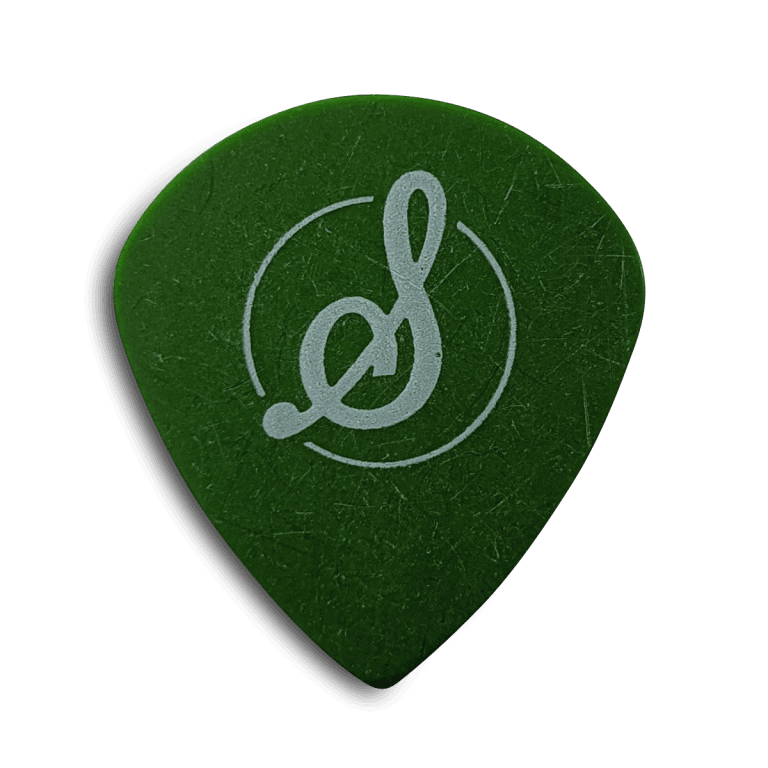 Stringjoy .88mm Key Lime Jumbo Jazz Picks - 10 pack