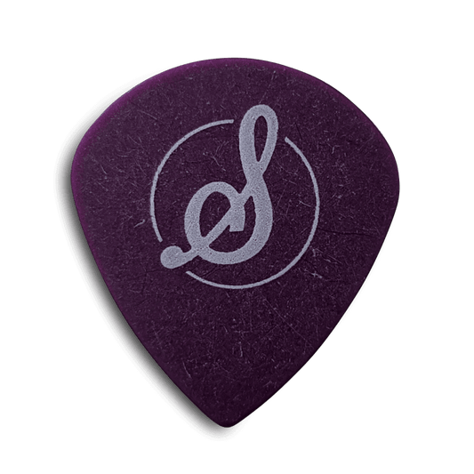 Stringjoy 1.14mm Grape Jumbo Jazz Picks - 10 pack
