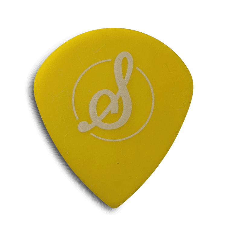 Stringjoy .73mm Lemon Jumbo Jazz Picks - 10 pack