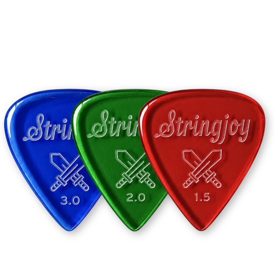 Stringjoy Acrylic Longsword Flight - 3-Pack