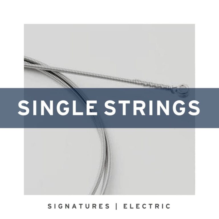 Stringjoy Single String Signatures - Nickel Wound Electric Guitar Strings
