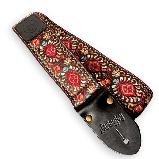 Stringjoy Rosetta Vintage Woven Guitar Strap