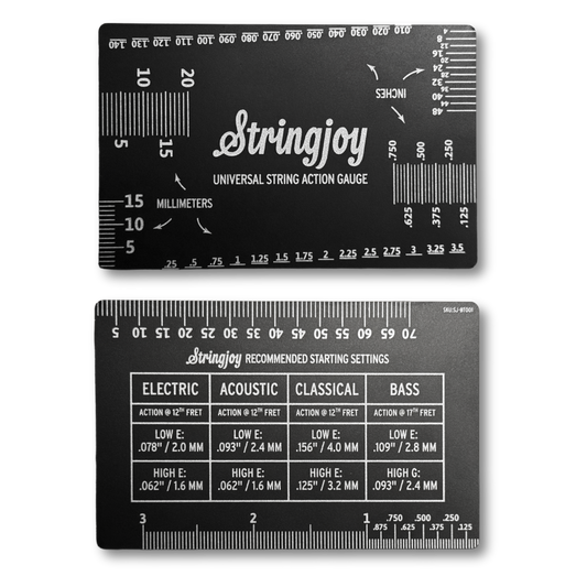 Stringjoy Universal String Action Gauge