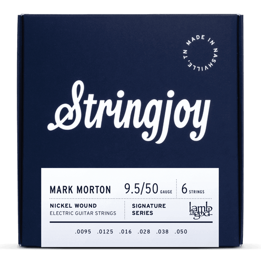 Stringjoy 9.5-50 Mark Morton Artist Series Signatures - Nickel Wound Electric Guitar Strings