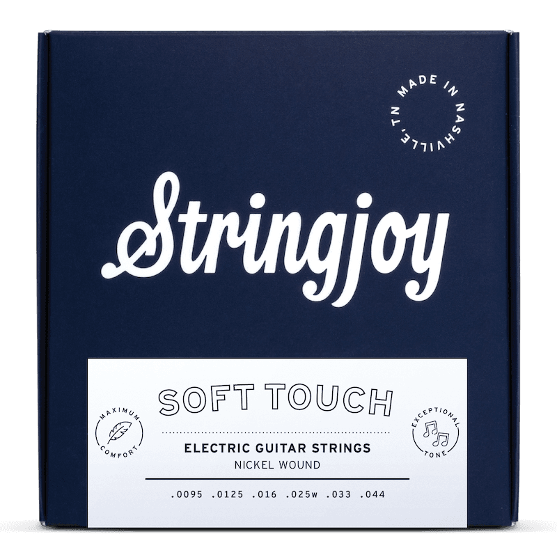 Stringjoy 9.5-44 Soft Touch Signatures - Nickel Wound Electric Guitar Strings