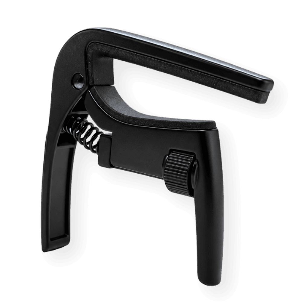 Stringjoy Sweetspot Buzz-Free Adjustable Tension Capo - Black