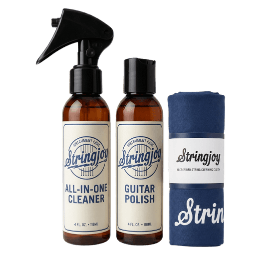 Stringjoy Spotlight Guitar Cleaner & Polish Kit