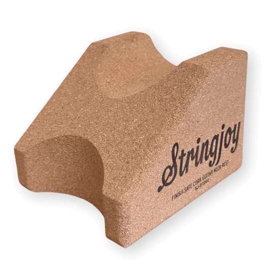 Stringjoy Finish-Safe Cork Neck Rest