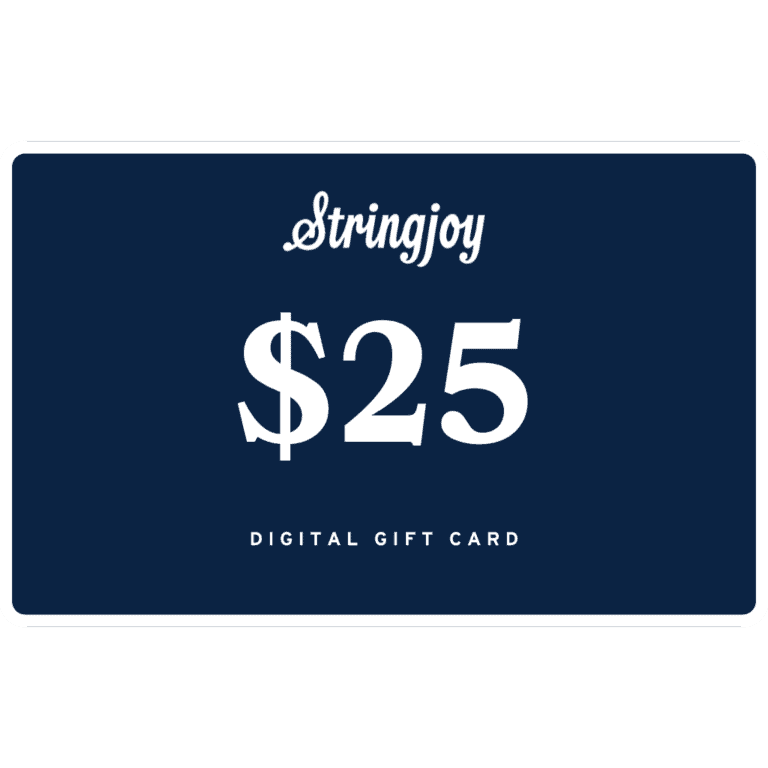 $25 Stringjoy Digital Gift Card