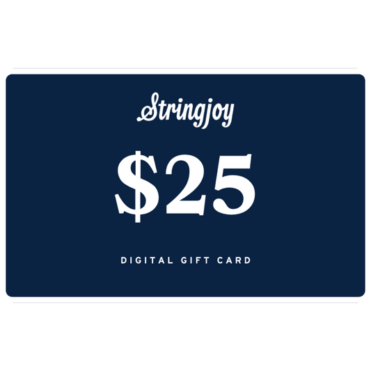 $25 Stringjoy Digital Gift Card