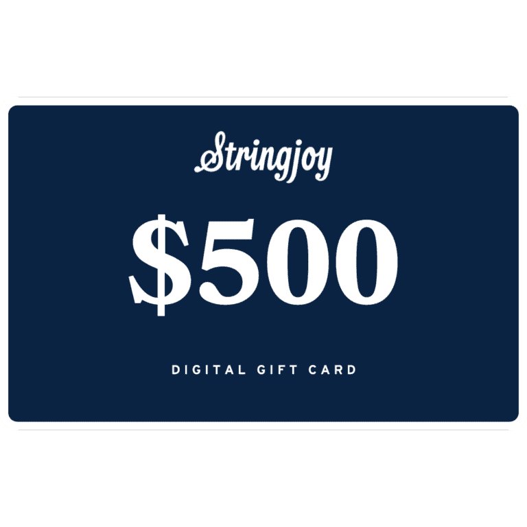 $500 Stringjoy Digital Gift Card
