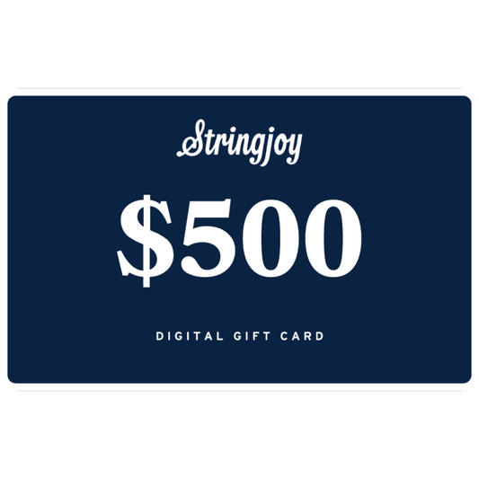 $500 Stringjoy Digital Gift Card