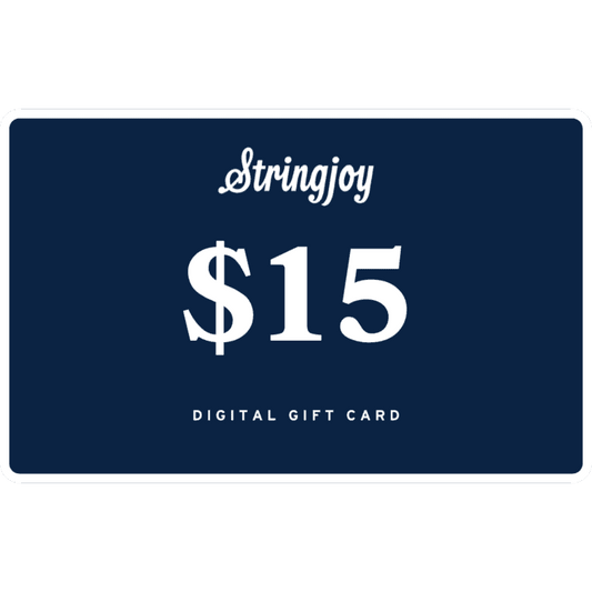 $15 Stringjoy Digital Gift Card
