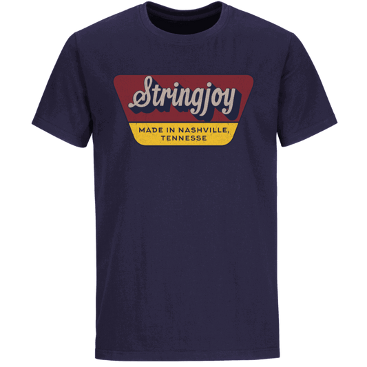 Stringjoy Vintage Navy T-Shirt