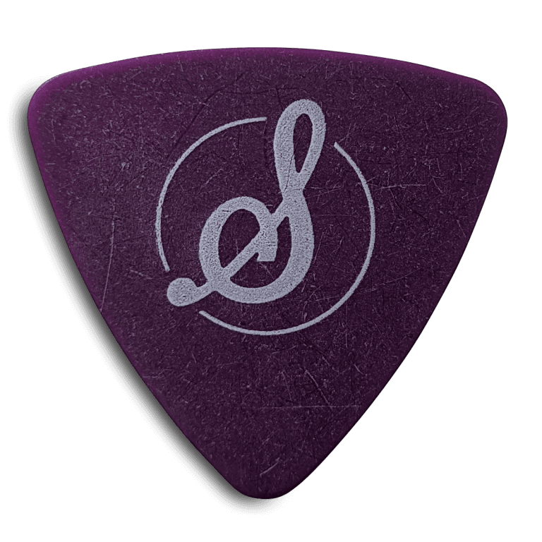 Stringjoy 1.14mm Grape Tri-Tip Picks - 10 pack