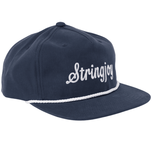 Stringjoy Embroidered Grandpa Hat