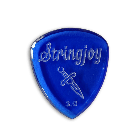 Stringjoy 3.0mm Dagger Acrylic Picks - 2 Pack